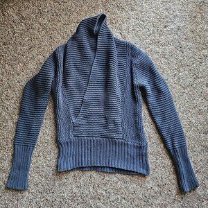 American Eagle Shawl Collar Sweater